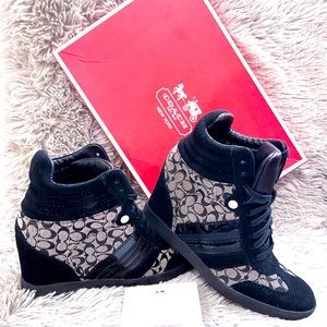 Coach Wedge Sneakers